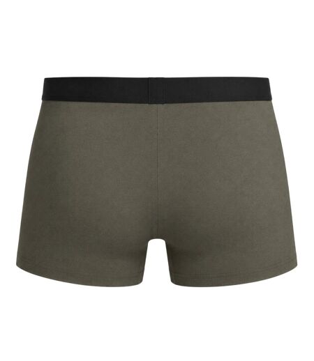 Lot De 3  Boxers Homme Anthracite Vert Bleu Marine Boss