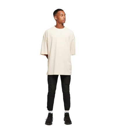 Mens Oversized T-shirt White Sand Build Your Brand