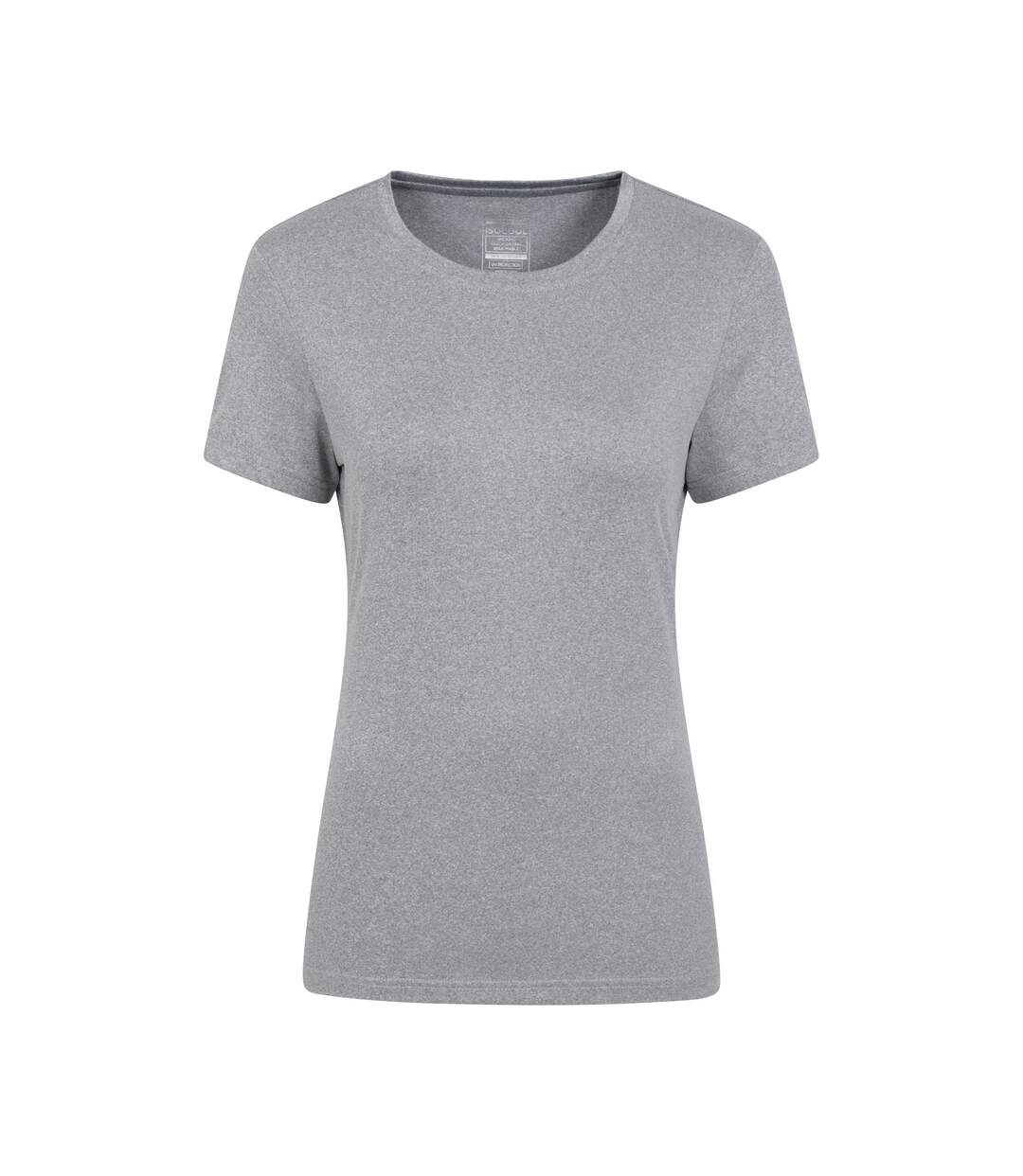 T-shirt breeze femme gris Mountain Warehouse-1