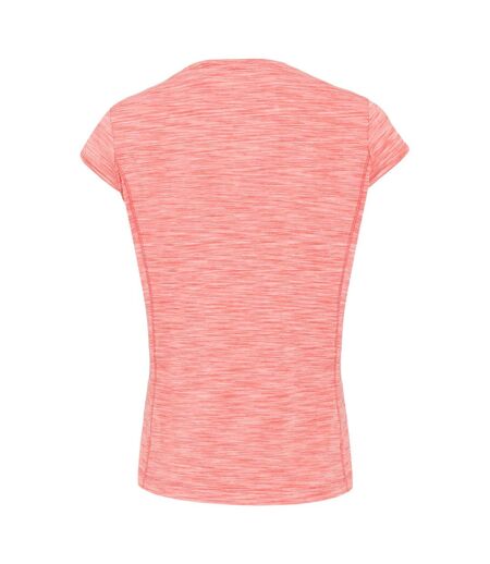 Womens/ladies hyperdimension ii t-shirt peach bloom Regatta