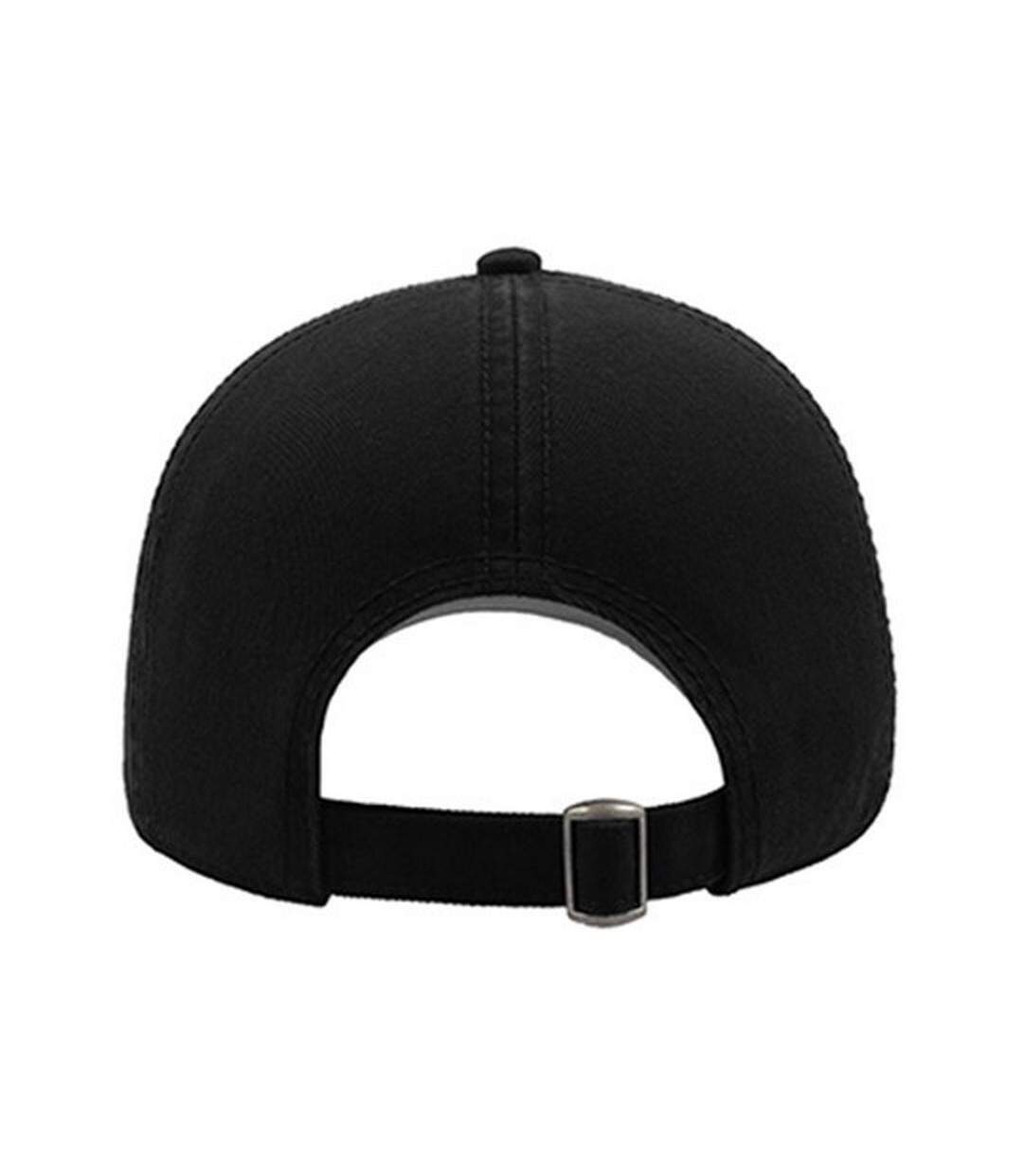 Casquette 6 Panneaux Action Mixte Noir Atlantis-2