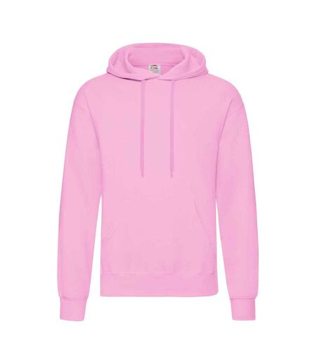 Sweat À Capuche Classic Adulte Rose Clair Fruit Of The Loom