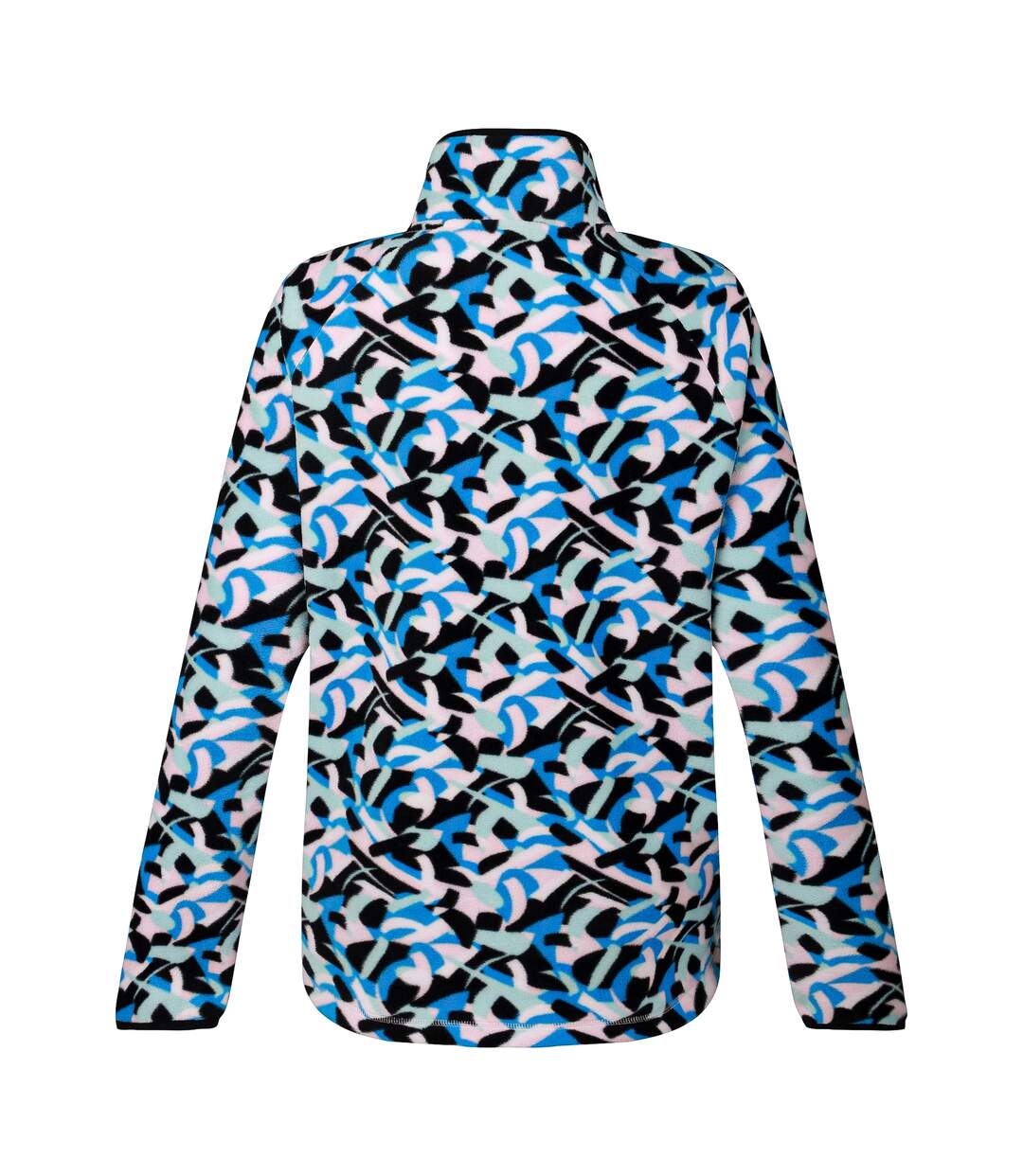 Womens/ladies Swirl Button Fleece Top Multicoloured Dare 2B-3