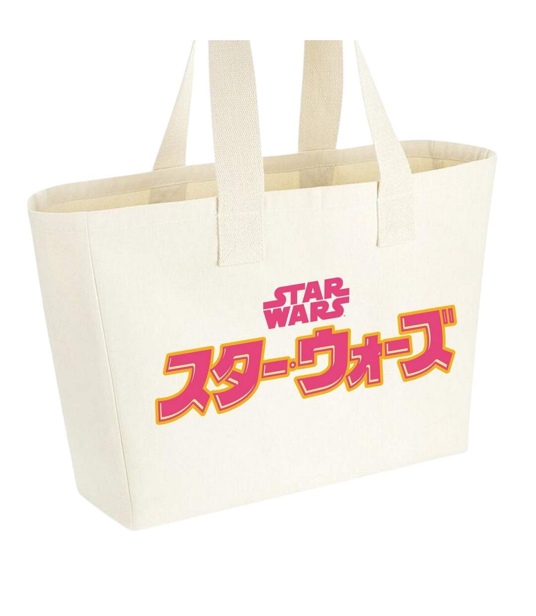 Tote Bag Motif/style Japonais Taille Unique Beige Star Wars-1