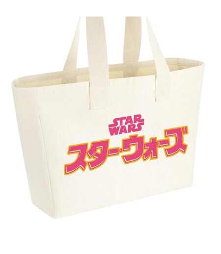 Tote Bag Motif/style Japonais Taille Unique Beige Star Wars