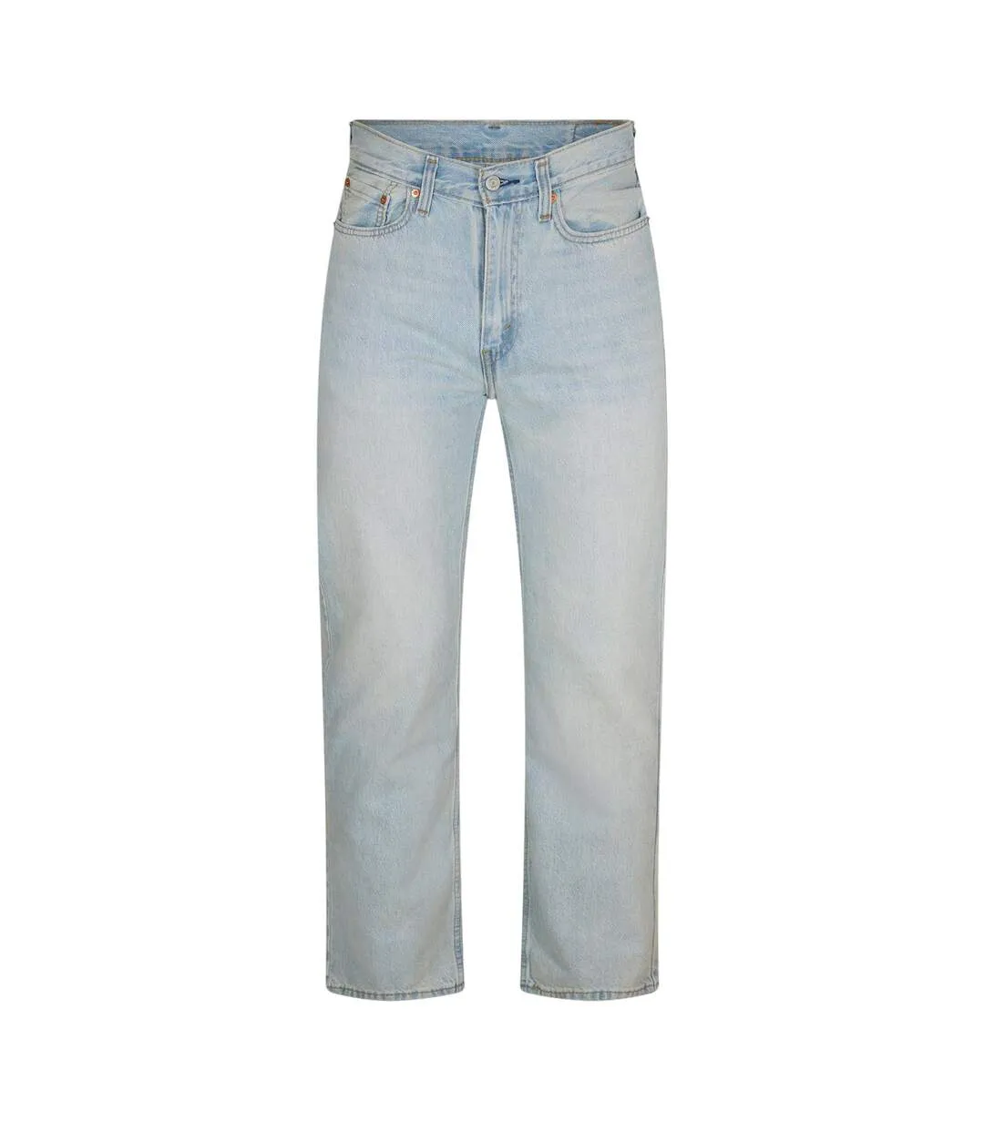 Mens 565 Straight Leg Loose Jeans Light Blue Levis-1