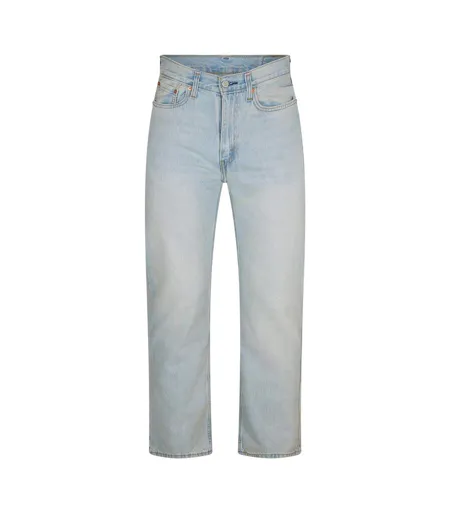Mens 565 Straight Leg Loose Jeans Light Blue Levis