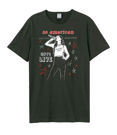 T-shirt So American Adulte Charbon Amplified