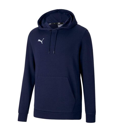 Sweat À Capuche Teamgoal Homme Bleu Marine Puma