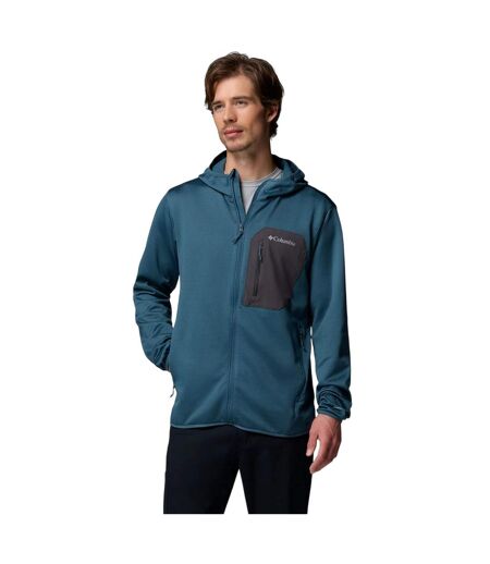 Mens Tall Heights Fleece Jacket Blue Columbia