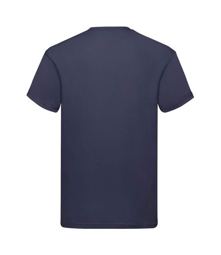 Fruit Of The Loom Mens Original Short Sleeve T-Shirt (Deep Navy) - UTPC124