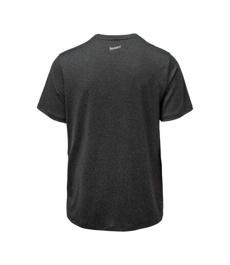 Unisex Adult Dazh T-shirt Dark Grey Melange Huari