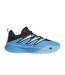 Chaussures De Basket Dame Adulte Bleu Noir Blanc Adidas-4