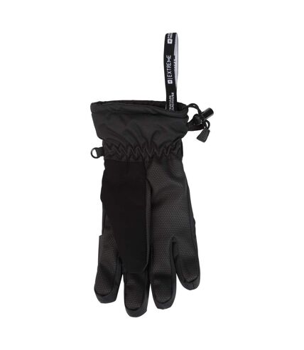 Womens/ladies extreme waterproof ski gloves black Mountain Warehouse