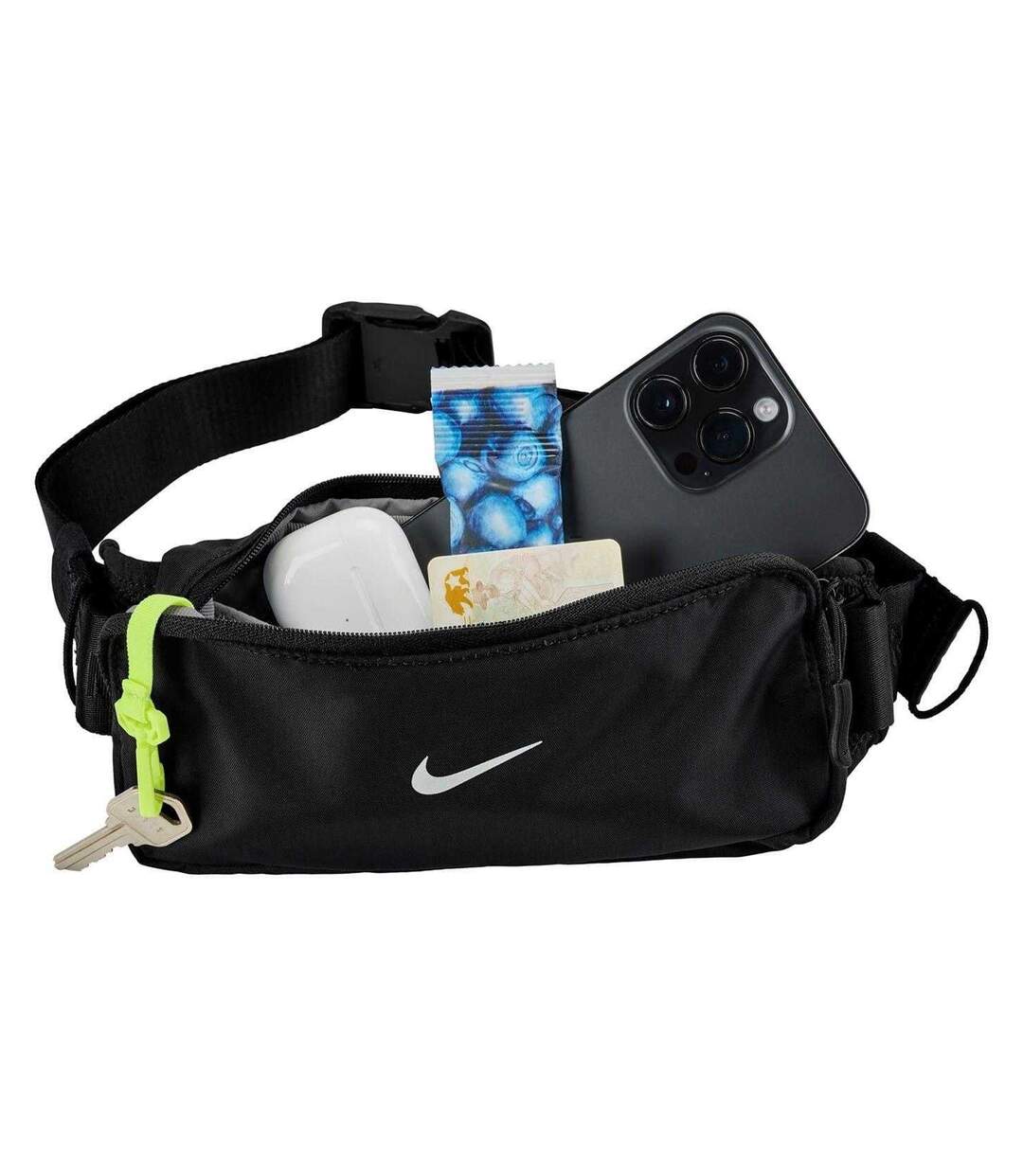 Tempo Waist Bag One Size Black Nike-3