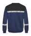 Mens Progression Hi-vis Sweatshirt Navy Black Projob-2