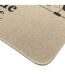 Tapis d'Entrée Imprimé Zamis 45x75cm Naturel-2