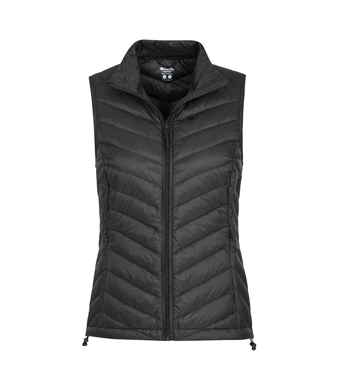 Womens/ladies Featherweight Gilet Black Mountain Warehouse-1