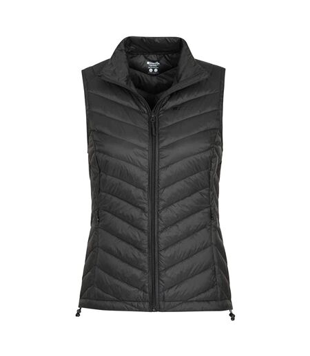 Womens/ladies Featherweight Gilet Black Mountain Warehouse
