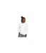 Mens Core Combed Cotton Regular Sweatshirt White Casual Classics-1