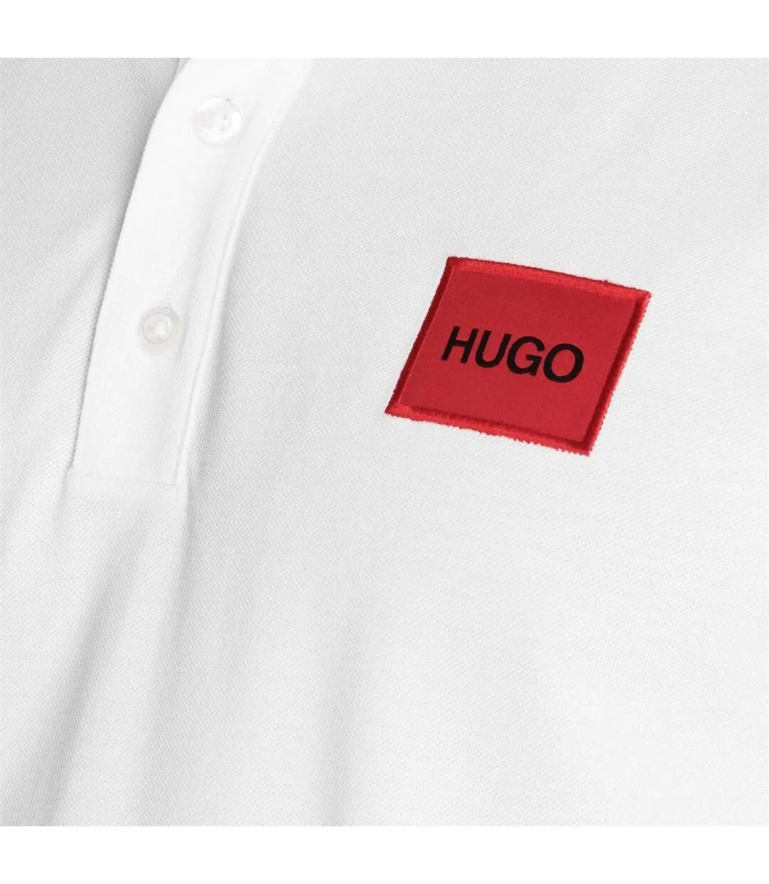 Polo Deruso Homme Blanc Hugo-4
