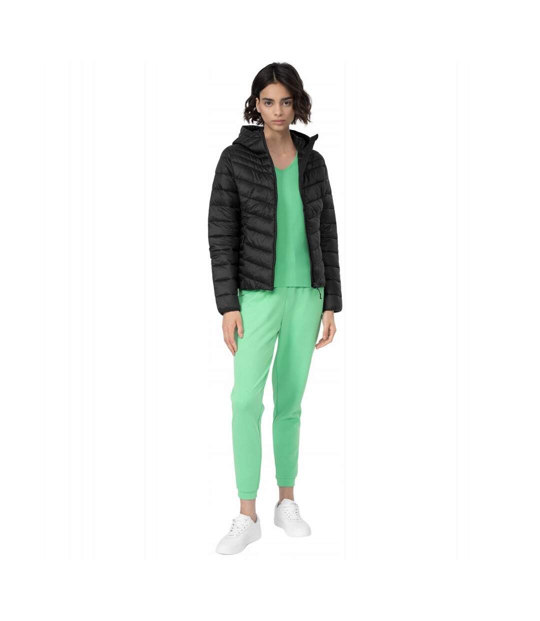Doudoune Ss23tdjaf095 Femme Noir 4F-4
