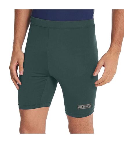 Rhino Mens Sports Base Layer Shorts (Bottle Green) - UTRW1278