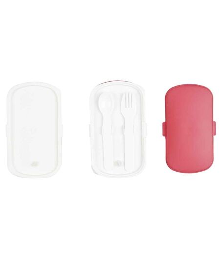 Lunch Box pour Repas 3 Pièces 18cm Rose