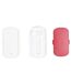 Lunch Box pour Repas 3 Pièces 18cm Rose-3