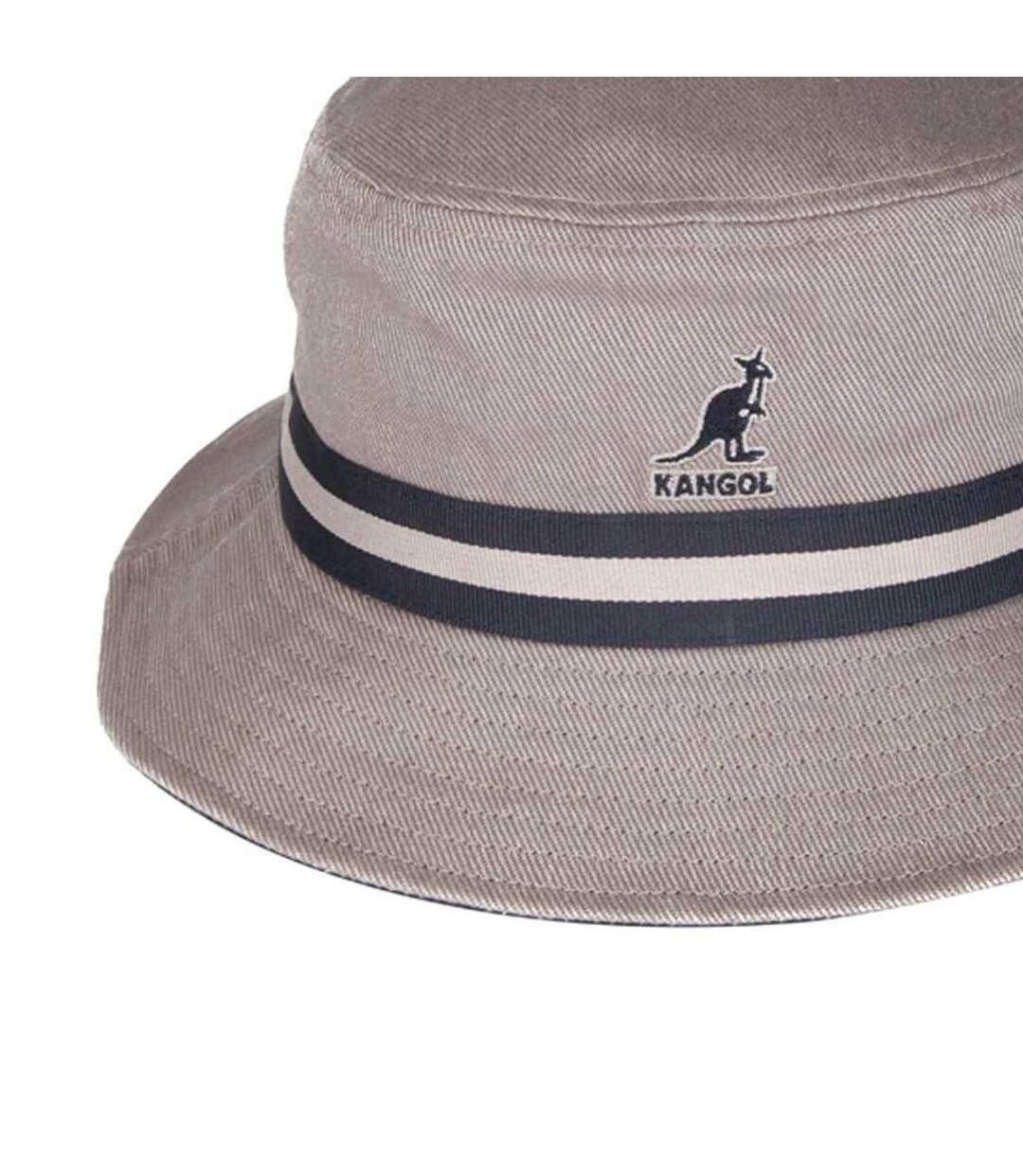 Bob Motif/style Rayé Adulte Gris Kangol-2