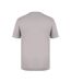 Mens Embroidered Logo Cotton T-shirt Oat Slazenger-2