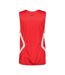 Maillot de basket rouge/blanc homme nike strtfv-2