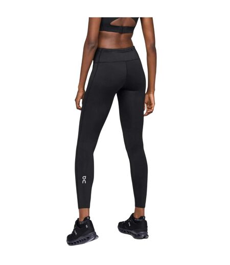 Womens/ladies Running Tights Black On Running
