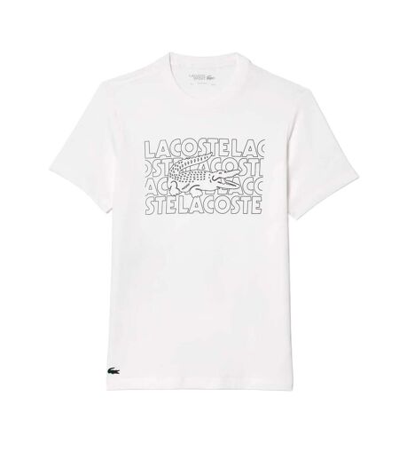 T-shirt Adulte Blanc Lacoste