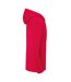 Mens Iconic Premium Hooded Sweat Jacket Red Fruit Of The Loom-3