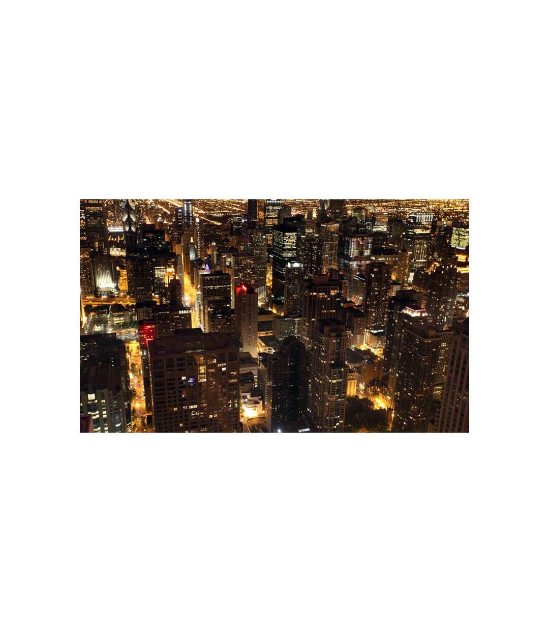 Papier Peint Ville de Nuit Chicago É U 270x450cm-2