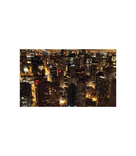 Papier Peint Ville de Nuit Chicago É U 270x450cm