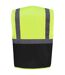 Unisex Adult Executive Hi-vis Waistcoat Yellow Black Yoko-2