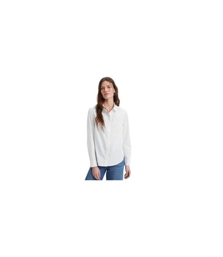 Chemise Manches Longues Femme Blanc Vif Levis