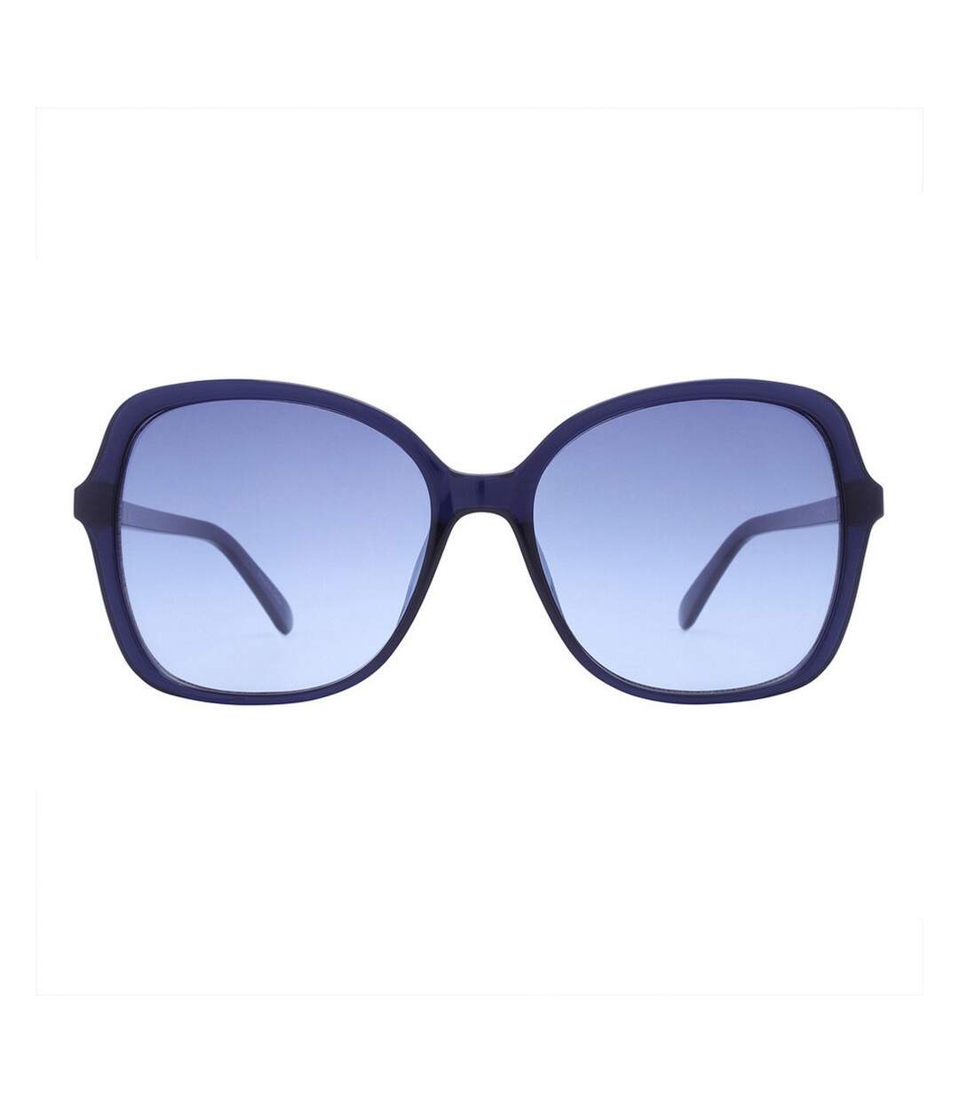 Womens/ladies Gradient Sunglasses One Size Navy Blue Calvin Klein-1