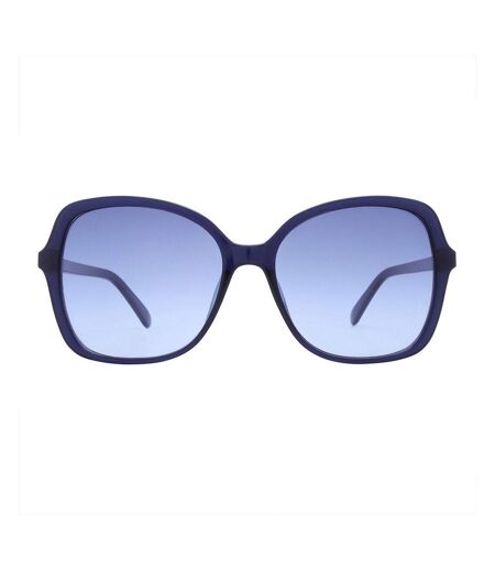 Womens/ladies Gradient Sunglasses One Size Navy Blue Calvin Klein