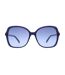 Womens/ladies Gradient Sunglasses One Size Navy Blue Calvin Klein-1