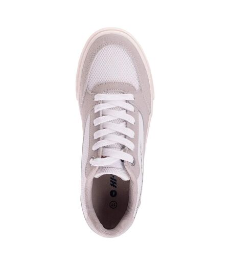 Baskets Morin Femme Gris Clair Blanc Hi-Tec