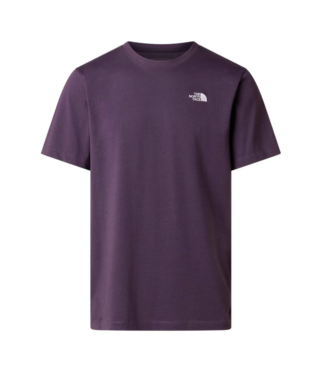 Mens Simple Dome Regular T-shirt Dusky Purple The North Face-2