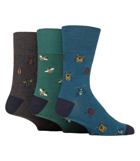 Gentle Grip - Lot de 6 Paires Chaussettes Sans Elastique Diabetique Pour Femme