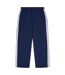 Mens Gilardino Vertical Stripe Tracksuit Bottoms Navy White Ellesse-1
