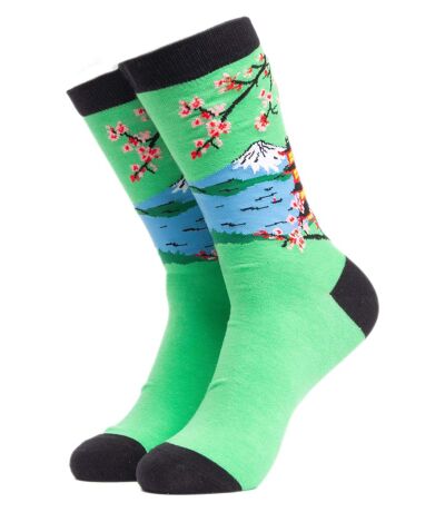 London France Design Cotton Novelty Unisex Socks