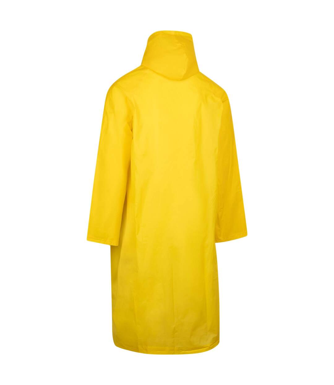 Unisex adult it may rain packaway raincoat yellow Trespass-2