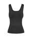 Womens/ladies Pro Essential Vest Top Black USA-3