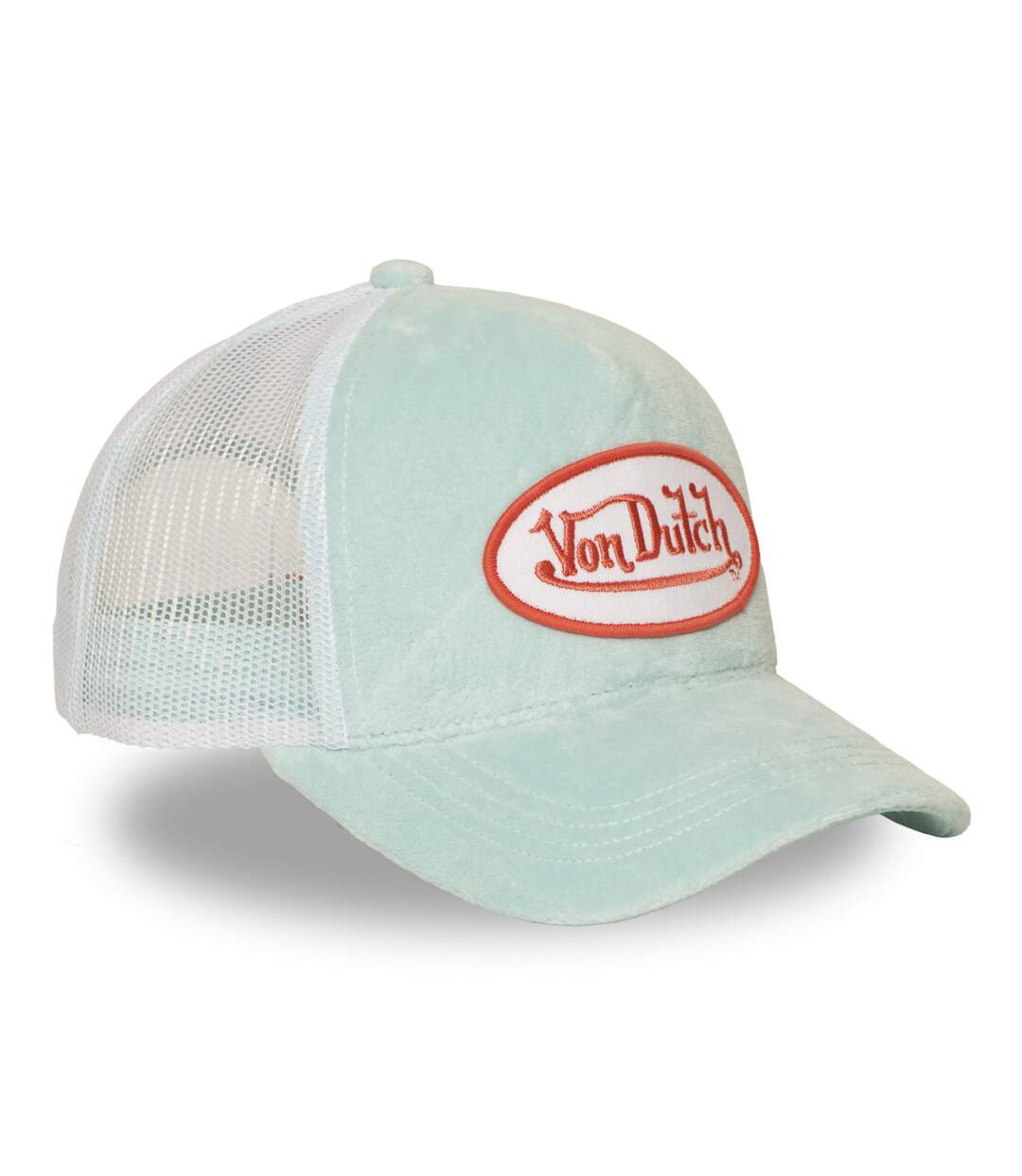 Casquette trucker avec filet en velours doux Kylie Vondutch-4